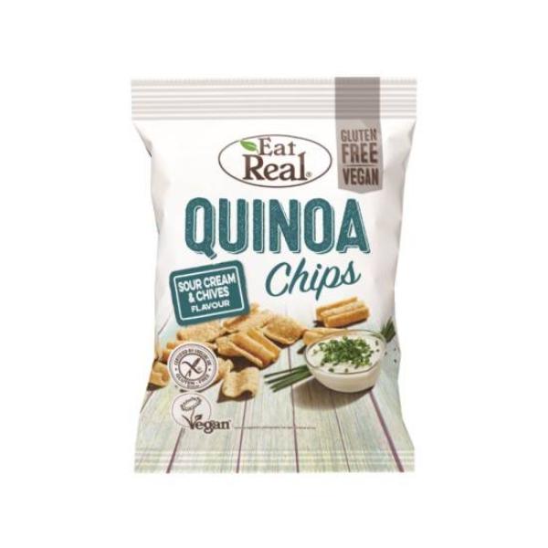 Snack Quinoa Sour Cream&Chives Eat Real 80 gr