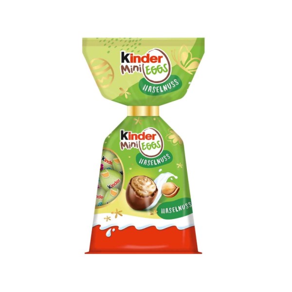 Mini Ovos Chocolate com recheio de Avelã Kinder 85 gr