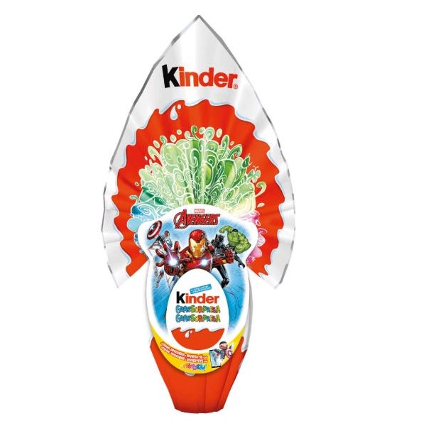 Ovo Chocolate de Leite Kinder GranSurpresa Menino 150 gr